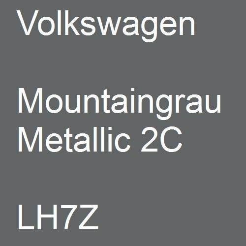 Volkswagen, Mountaingrau Metallic 2C, LH7Z.